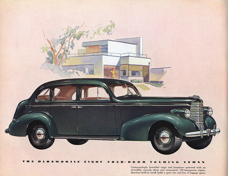 1938 Oldsmobile Motor Cars Brochure Page 10